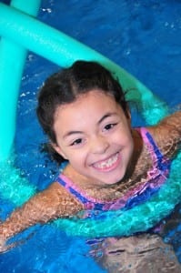 swimming lessons stimulates child development