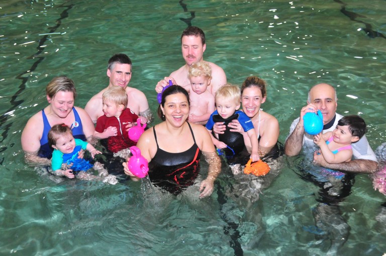 baby and toddler swimming lessons