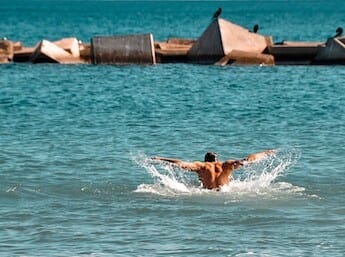 Blue Waves Swim 