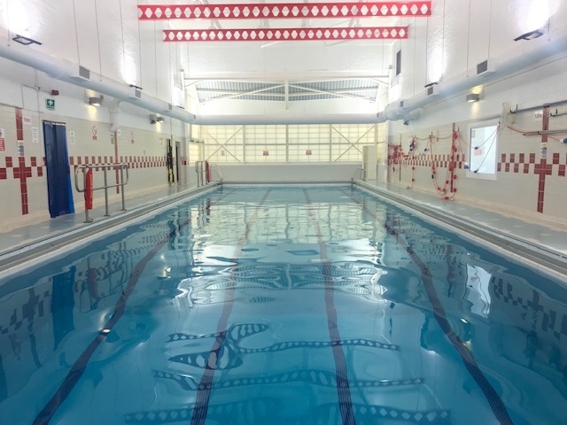 Aspire centre pool in Southfields, Wandsworth, Southwest London